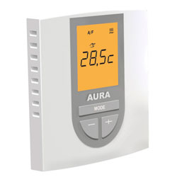 Термостат для теплого пола VTC 550 встраиваемый AURAТермостат для теплого пола VTC 550 встраиваемый AURA