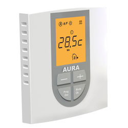 Термостат для теплого пола VTC 770 встраиваемый AURA