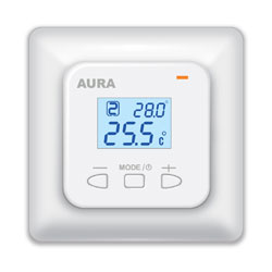 Термостат для теплого пола встраиваемый LTC 440 встраиваемый AURA