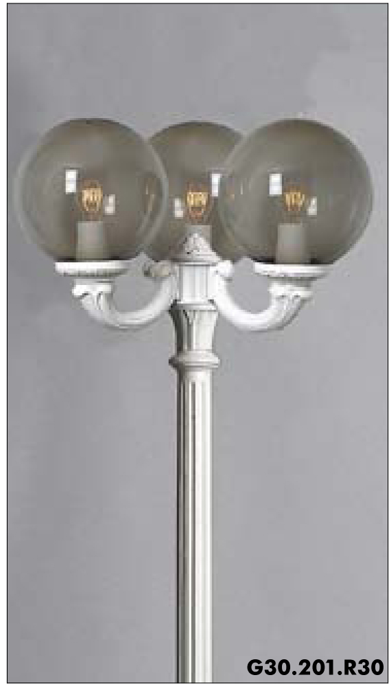 Уличный светильник шар Fumagalli NEBO OFIR G30.201.R30