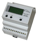 Термостат NLC-508D (программируемый 3-х канальный на din-рейку) SPYHEAT